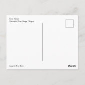 Vista House, Columbia River Gorge, Oregon Briefkaart (Achterkant)