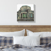 Vista House, Columbia River Gorge, Oregon Canvas Afdruk (Insitu (Slaapkamer))