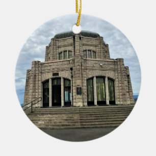 Vista House, Columbia River Gorge, Oregon Keramisch Ornament