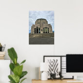 Vista House, Columbia River Gorge, Oregon Poster (Thuiskantoor)