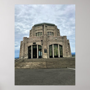 Vista House, Columbia River Gorge, Oregon Poster