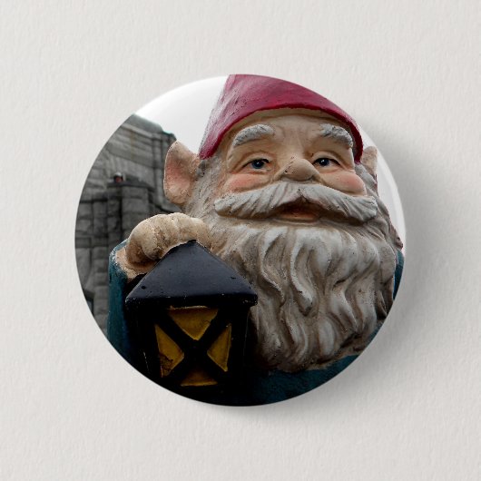 Vista House Gnome Ronde Button 5,7 Cm (Voorkant)