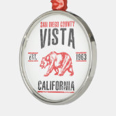 Vista Metalen Ornament (Links)