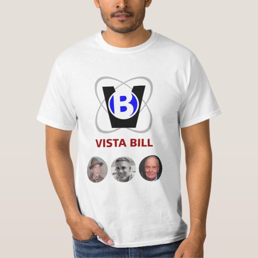 Vista-rekening met alles t-shirt (Voorkant)