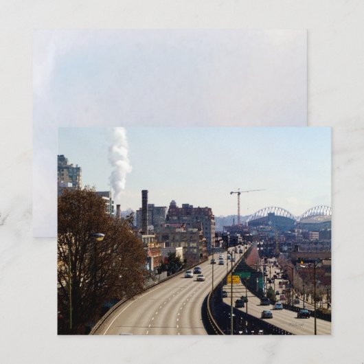 Vista Seattle Briefkaart (Voorkant / Achterkant)