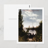 Vista vanuit Pere Marquette Railway Park, Petoskey Briefkaart (Voorkant / Achterkant)