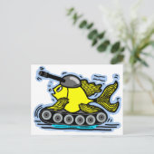 Vistank Briefkaart (Staand voorkant)