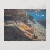 vistank, saipan briefkaart (Voorkant)