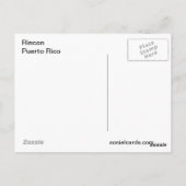 Vistas de Rincon Puerto Rico Briefkaart (Achterkant)