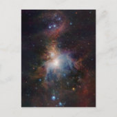 VISTA's infrarooduitzicht van de Orion Nebula Briefkaart (Voorkant)