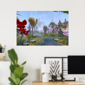 Vistas van het Astral Plane Poster (Thuiskantoor)