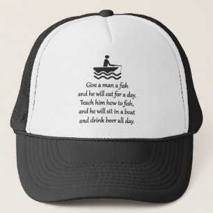 Viste en Bier - Sarcastische Zen-zin Trucker Pet