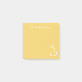 Vistekening gepersonaliseerde Post-it® notes