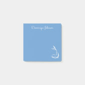 Vistekening gepersonaliseerde Post-it® notes (Voorkant)