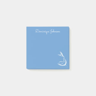 Vistekening gepersonaliseerde Post-it® notes