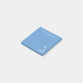 Vistekening gepersonaliseerde Post-it® notes (Schuin)