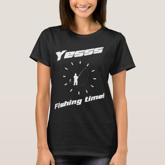 Vistijd T-shirt (Voorkant)