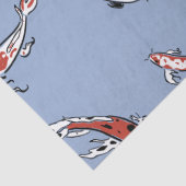 vistissuepapier van koi tissuepapier (Detail)