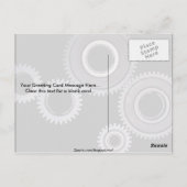 Vistuig Briefkaart (Achterkant)