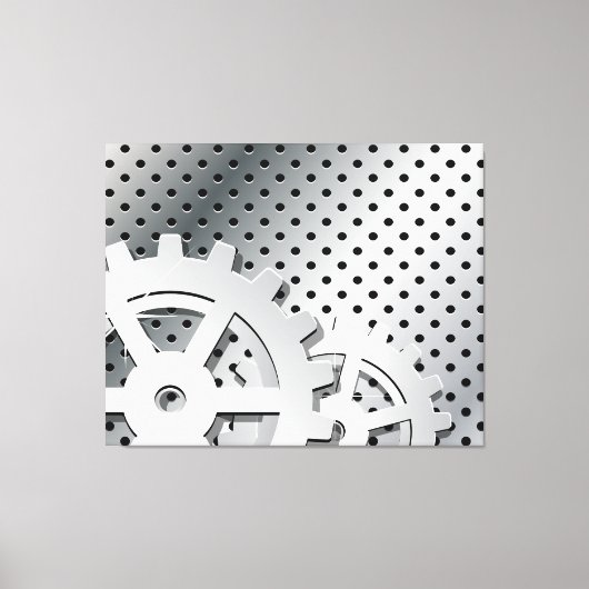 Vistuig Canvas Afdruk (Voorkant)