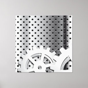 Vistuig Canvas Afdruk