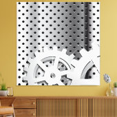 Vistuig Canvas Afdruk (Insitu (Woonkamer))