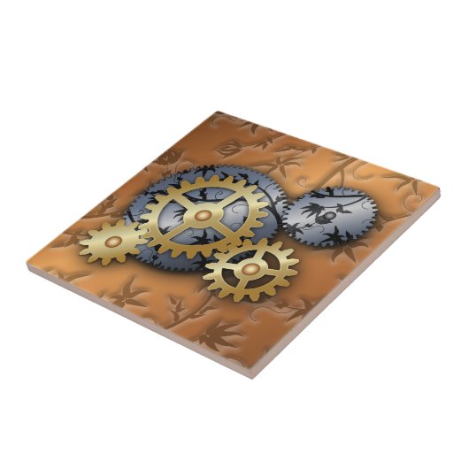 Vistuig en zeilen tegeltje (Zijkant)