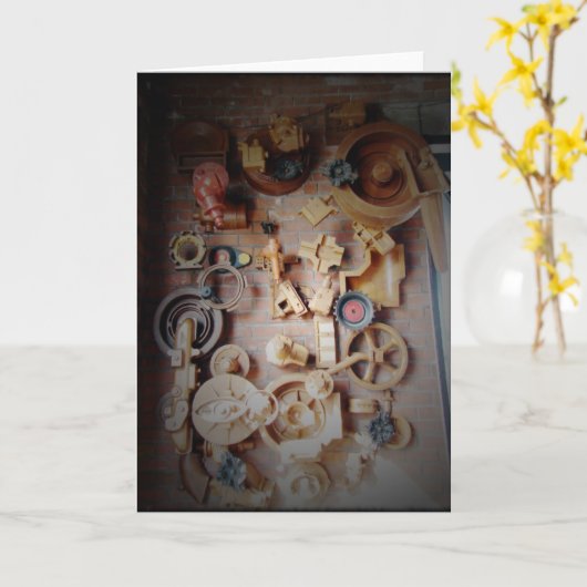 Vistuig Kaart (Gele Bloem)