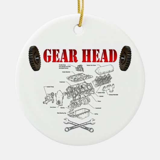 VISTUIG KERAMISCH ORNAMENT (Voorkant)