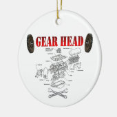 VISTUIG KERAMISCH ORNAMENT (Links)