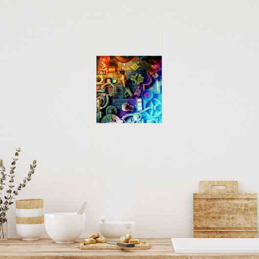 Vistuig Poster (Keuken)