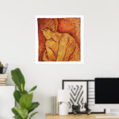 Vistuig, Poster voor afbeelding, 24 x 24 inch (Thuiskantoor)