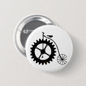 Vistuig Ronde Button 5,7 Cm (Voorkant /achterkant)