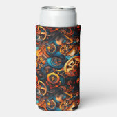 Vistuig Seltzer Blikjeskoeler (Seltzer Achterkant)