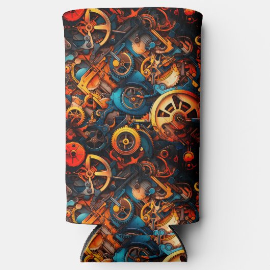 Vistuig Seltzer Blikjeskoeler (Voorkant)