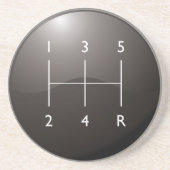 Vistuig Zandsteen Onderzetter (Voorkant)