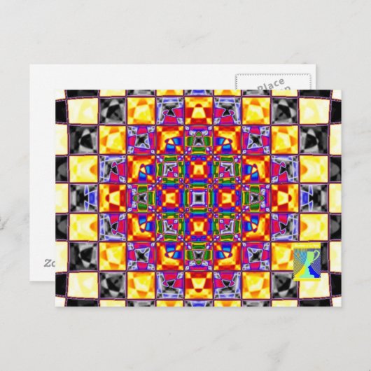 Visual Art Briefkaart (Voorkant / Achterkant)