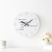 Visual Basic Hallo World Greeting Grote Klok (Huis)