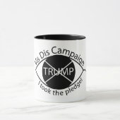 Visual Disobedience Two-Tone Coffee Mok (Midden)