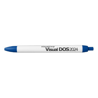 Visual DOS 2024 Premium Balpen Plus Zwarte Inkt Pen