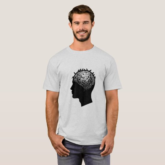 Visual Metaphor Inner Chaos T-shirt (Voorkant volledig)