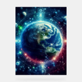 Visual Multiverse Theory Parallel Universes on a Acryl Bord (Voorkant)