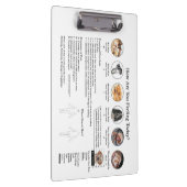 Visual Pain Assessment Doctors Office Klembord (Rechts)