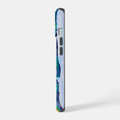Visualisatie van de wereldenwind. iPhone 15 case (Linkerkant)