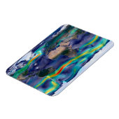 Visualisatie van de wereldenwind. magneet (Linkerzijde)