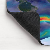 Visualisatie van de wereldenwind. muismat (Hoek)