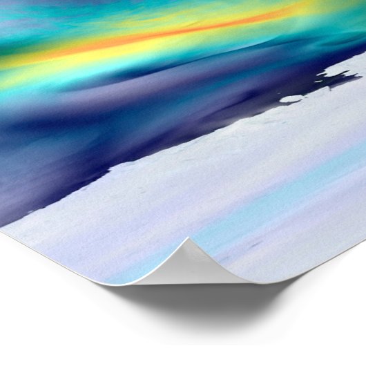 Visualisatie van de wereldenwind. poster (Hoek)