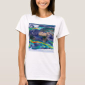 Visualisatie van de wereldenwind. t-shirt (Voorkant)
