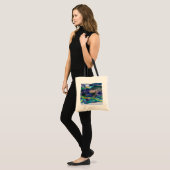 Visualisatie van de wereldenwind. tote bag (Voorkant (model))