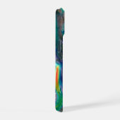 Visualisatie van wereldwijde winden. iPhone 15 case (Rechterkant)